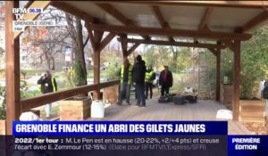 La mairie de Grenoble décide de financer un abri en bord de rond-point pour un groupe de gilets jaunes
