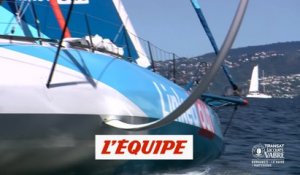 Victoire du duo Ruyant-Lagravière en Imoca - Voile - Transat Jacques-Vabre