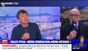 Face aux accusations, Nicolas Hulot et Patrick Poivre d'Arvor partagent la même ligne de défense dans les médias