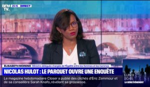 Élisabeth Moreno à propos des accusations contre Nicolas Hulot: "Je salue la libération de cette parole"