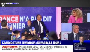 Présidentielle 2022: Éric Zemmour présentera sa candidature dans la journée de demain