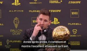 Ballon d’Or - Messi : “Lewandowski s'améliore de jour en jour”