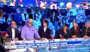 L'avocat de Pierre Ménès prend la parole pour la première fois dans TPMP, alors que le chroniqueur est accusé une nouvelle fois d'agression sexuelle lors d'un match le 20 novembre