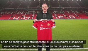 Ralf Rangnick : «Si un club comme Man United vous contacte, vous ne pouvez pas refuser»