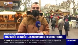 Contrôle du pass, port du masque, fermeture à 20h... Les nouvelles restrictions du marché de Noël de Strasbourg