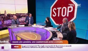 Les histoires de Charles Magnien  : Le carrefour de 4 stops dans les Landes - 02/12