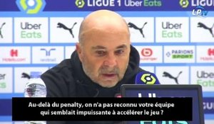 OM 1-2 Brest : Sampaoli regrette le changement d'attitude de ses joueurs