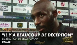 La réaction de Seko Fofana après Lens / Paris SG - Ligue 1 Uber Eats