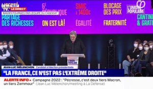 Jean-Luc Mélenchon : "Je veux débattre avec Valérie Pécresse"