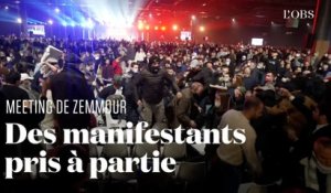 Eric Zemmour : affrontements dans la salle de son meeting à Villepinte