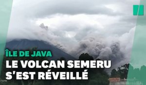 Les images de l'éruption du volcan Semeru en Indonésie