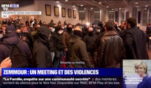 Meeting d'Éric Zemmour à Villepinte: les images du service d'ordre remerciant les militants violents