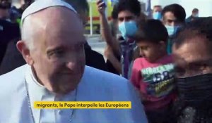 Migrants : le pape François en Grèce pour dénoncer l'inaction de l'Europe