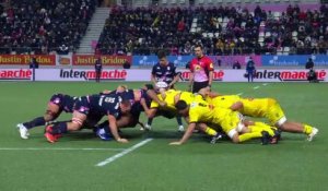 TOP 14 - Essai de Lester ETIEN (SFP) - Stade Français Paris - Stade Rochelais - J12 - Saison 2021/2022