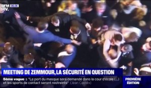 Les failles de sécurité au premier meeting d'Éric Zemmour à Villepinte
