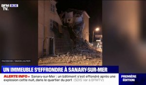 Effondrement d'un immeuble à Sanary: le SDIS Var indique que 4 personnes blessées ont été évacuées