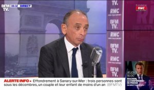 Éric Zemmour affirme que les militants de SOS Racisme "n'avaient rien à faire" à son meeting à Villepinte