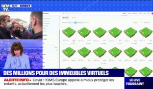 Des immeubles virtuels se vendent des millions d'euros