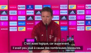 Bayern - Nagelsmann : "Tolisso est un joueur extrêmement important"