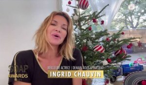 SOAP AWARDS 2021 : Ingrid Chauvin (Chloé dans Demain nous appartient, TF1) gagnante dans la catégorie meilleure actrice