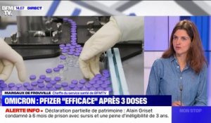 Variant Omicron: Pfizer et BioNTech annoncent que leur vaccin reste "efficace" après 3 doses