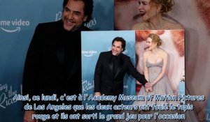 Nicole Kidman fait sensation dans une robe bustier tapageuse aux côtés de Javier Bardem