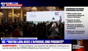 Emmanuel Macron veut un "partenariat de sécurité entre l'Afrique et l'Europe"