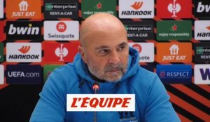 Sampaoli : «On doit s'améliorer dans la finition» - Foot - C3 - OM