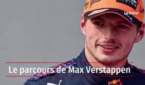 Le parcours de Max Verstappen