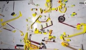 Nouveau Record du monde de la plus grande machine de Rube Goldberg