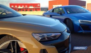 Comparatif - Audi R8 VS Audi RS E-Tron GT