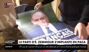 Eric Zemmour est en train de former ses équipes en région PACA avec comme premier objectif la recherche de parrainages pour la présidentielle