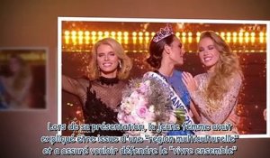 Diane Leyre élue Miss France 2022 - découvrez les premiers mots de la nouvelle Miss France