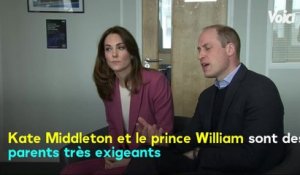 VOICI : Kate Middleton : elle impose une règle très stricte à ses trois enfants