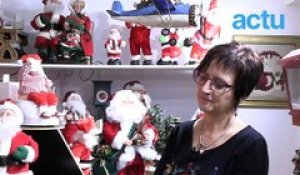 Marie-Christine possède plus de 200 automates du père Noël