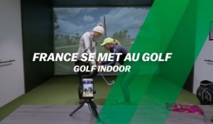 France se met au golf : Golf indoor
