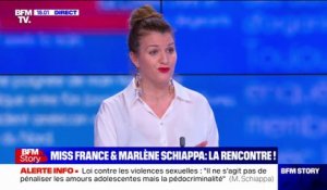 Pour Marlène Schiappa "Miss France porte beaucoup de très belles valeurs et de belles causes"