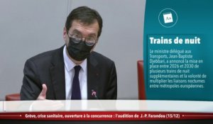 Trains de nuit : « L’Etat doit prendre la main », selon le PDG de la SNCF