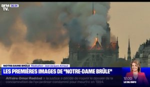 Les premières images du film "Notre-Dame brûle" de Jean-Jacques Annaud