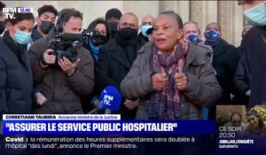 Christiane Taubira sur le pass vaccinal: le gouvernement doit aussi "assurer le service public hospitalier"