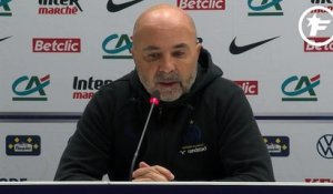 La réaction de Jorge Sampaoli