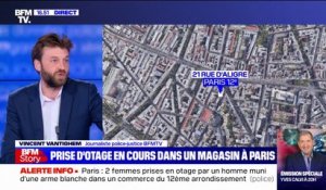 Paris: deux femmes prises en otage par un homme muni d'une arme blanche