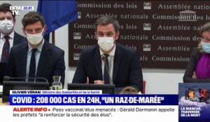 Covid-19: Olivier Véran défend le pass vaccinal devant les députés