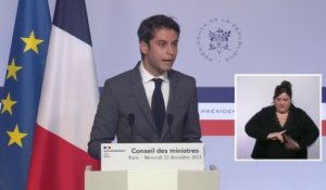 Gabriel Attal: "Le Président a indiqué que les échéances démocratiques seront maintenues"