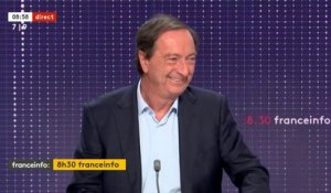 Autotests dans les supermarchés, hausse des prix de l'énergie et consommation des Français : le "8h30 franceinfo" de Michel-Edouard Leclerc