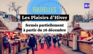 Bruxelles : les Plaisirs d'hiver vont devoir fermer en grande partie