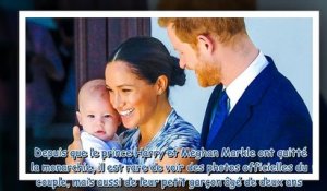 Meghan et Harry - l'incroyable métamorphose d'Archie dévoilée sur la carte de vœux des Sussex avec L