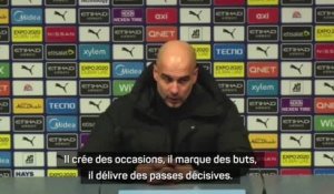 20e j. - Guardiola : "De Bruyne est unique au monde"