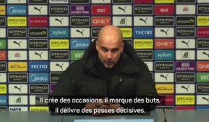 20e j. - Guardiola : "De Bruyne est unique au monde"