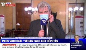 Pass vaccinal: "Le gouvernement a fait le choix d'une gestion de crise solitaire, autoritaire, opaque", selon le député PCF Sébastien Jumel